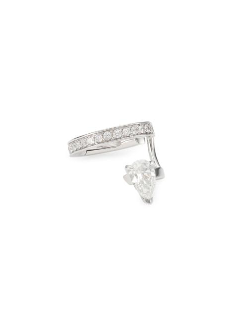 REPOSSI Women's Serti Sur Vide 18K White Gold & 0.36 TCW Diamond Ear Cuff - White Gold