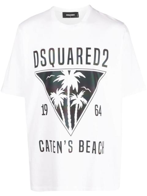DSQUARED2 logo-print short-sleeved T-shirt