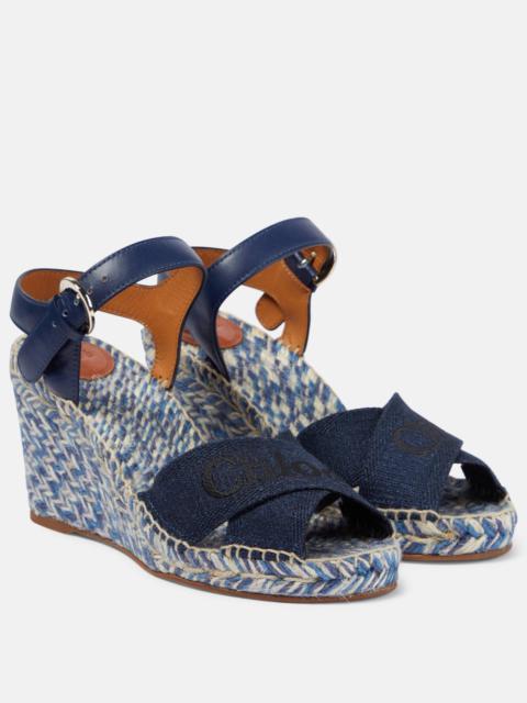 Chloé Piia espadrille wedges