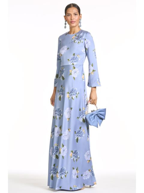 SACHIN & BABI EMBELLISHED ALEX GOWN - TWILIGHT CORSAGE