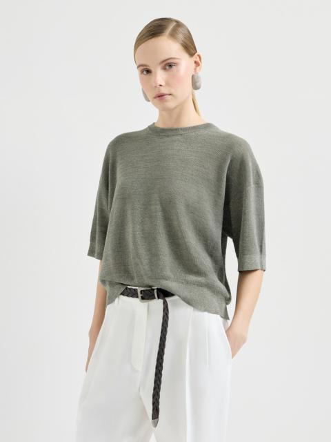 Brunello Cucinelli Sparkling linen sweater
