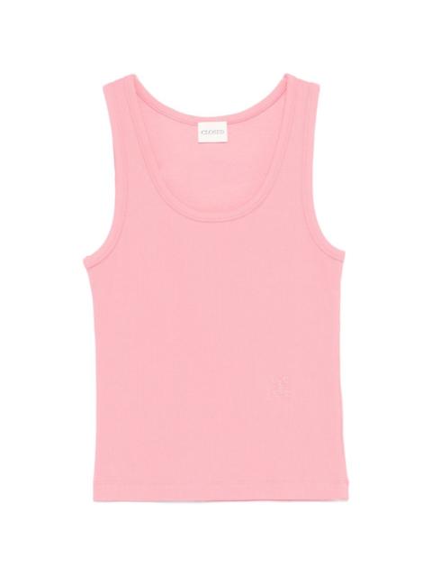 CLOSED ribbed top