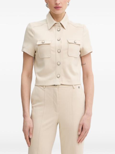 GUESS USA flap-pocket buttoned shirt