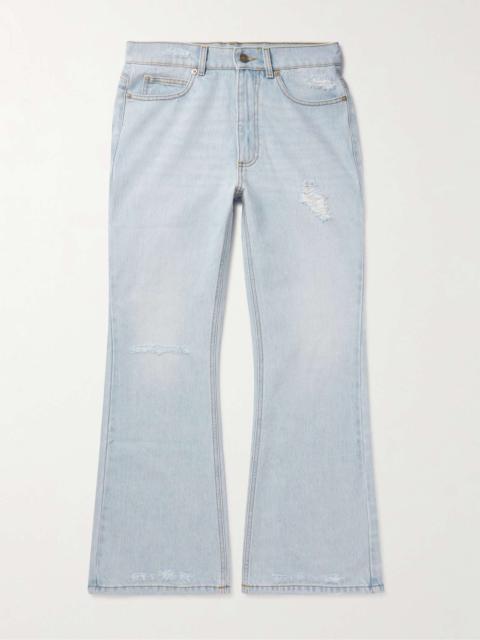 Flared Distressed Jeans