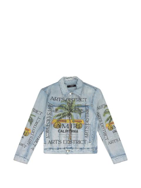 AMIRI Rum Label Trucker jacket