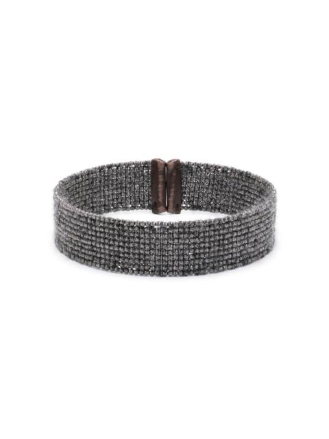 Brunello Cucinelli sterling-silver choker necklace