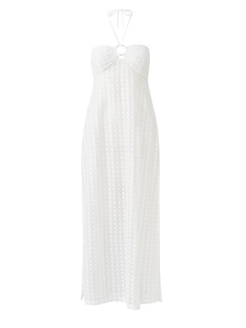 MELISSA ODABASH HARRIET WHITE DRESS