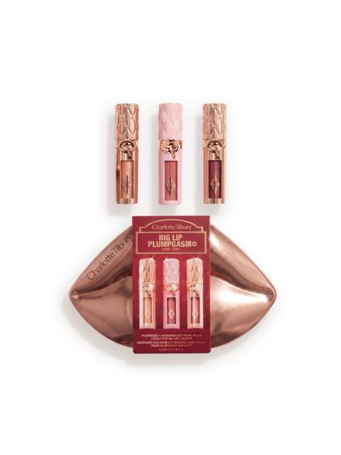 Charlotte Tilbury BIG LIP PLUMPGASM MINI TRIO Mini Lip Kit