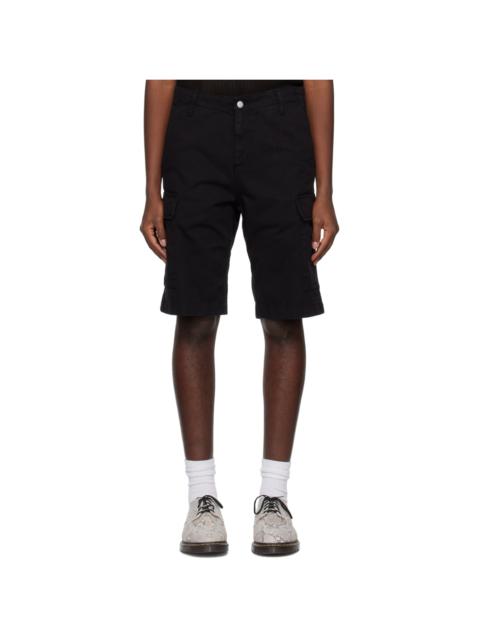 Black Regular Shorts