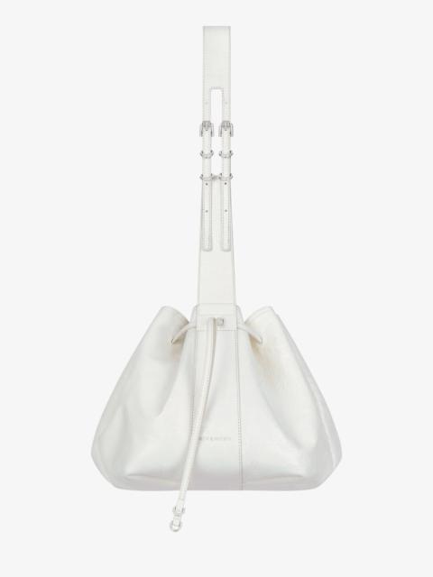 Givenchy MEDIUM PUMPKIN BAG IN CRACKLED LEATHER