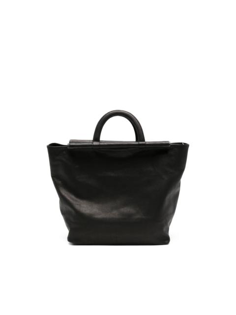 Yohji Yamamoto leather tote bag