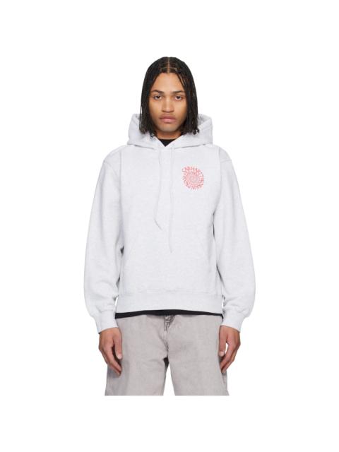 Carhartt WIP Gray Spiral Hoodie