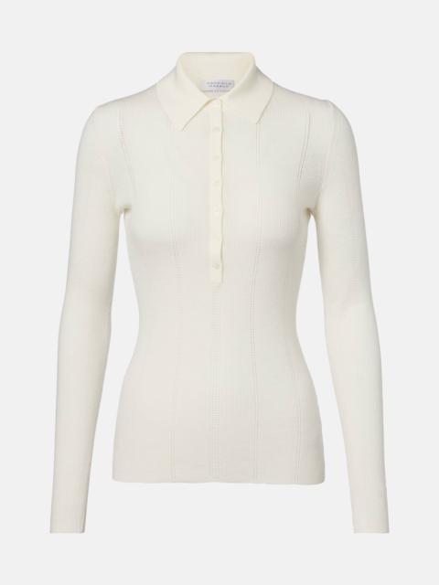 GABRIELA HEARST Sophia wool polo sweater