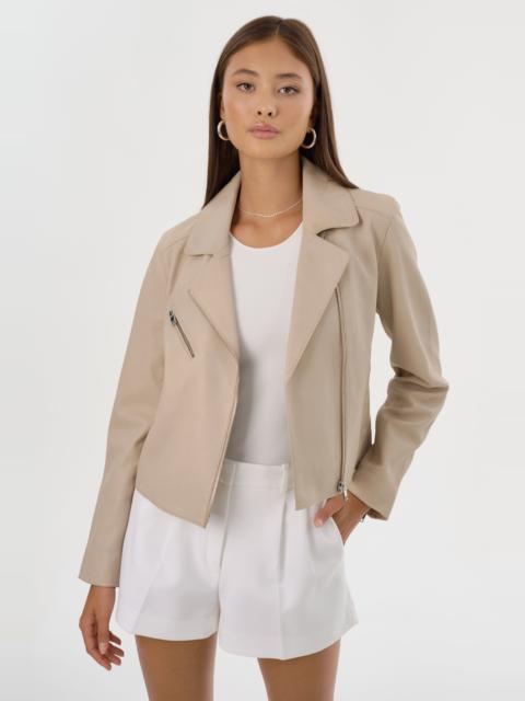 LAMARQUE VALERIA | Leather Biker Jacket