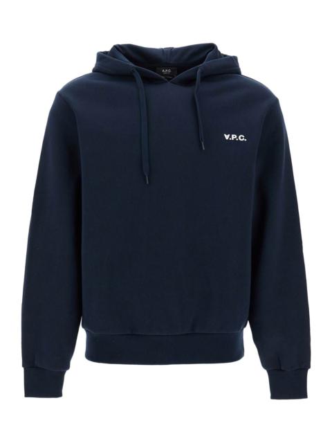 HOODED SWEATSHIRT WITH FLOCKED