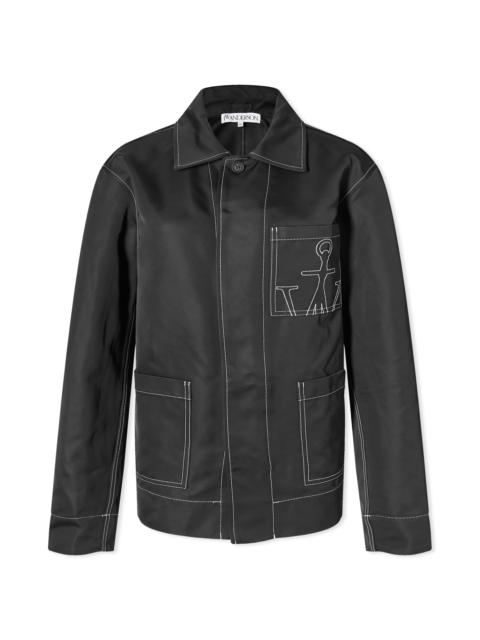 JW Anderson JW Anderson Contrast Seam Workwear Jacket