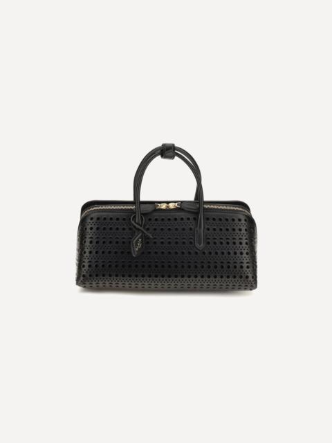 Alaïa Small Delta nabuk Handbag