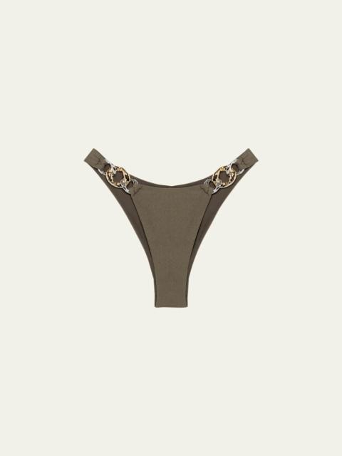 SIMKHAI Athens Chain Bikini Bottoms