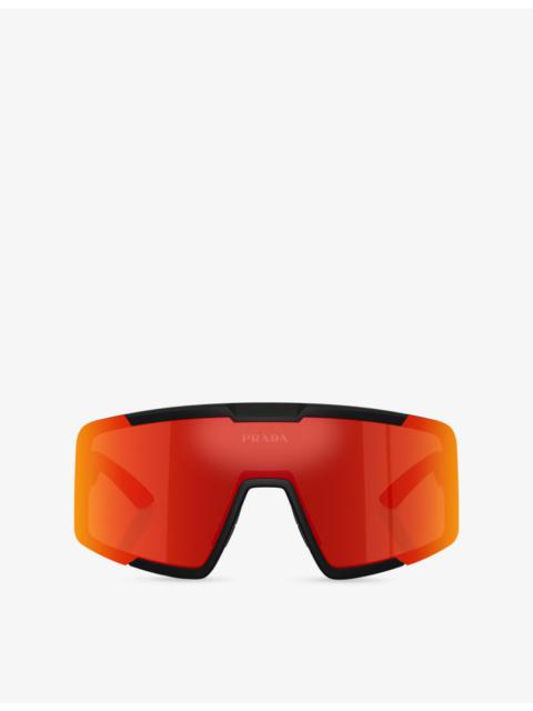 Prada PS B07S 1BO70U Irregular Injected Sunglasses