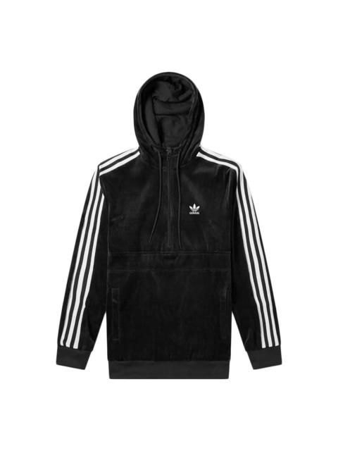 adidas originals Cozy Halfzip Track Sweaters Black DX3625