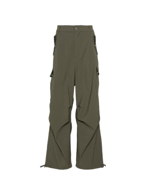 Rhude pinstripe straight-leg cargo pants