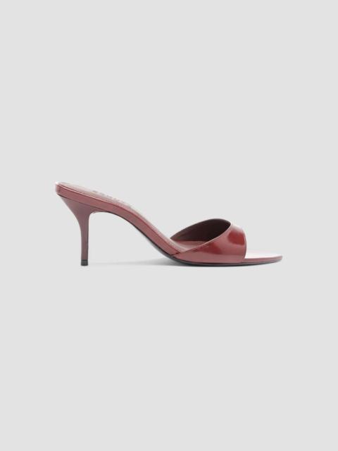 SCHUTZ Women's Elodie 75MM Leather Sandals - Wine Berry