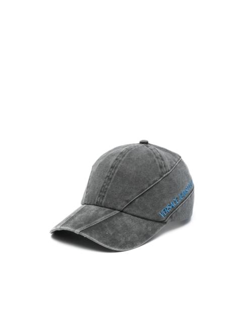 VERSACE JEANS COUTURE logo-embroidered cap