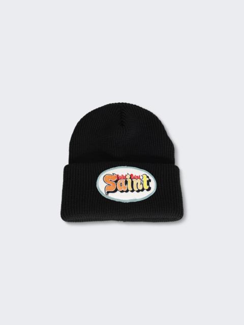 SAINT M×××××× Wool Knit Beanie Black