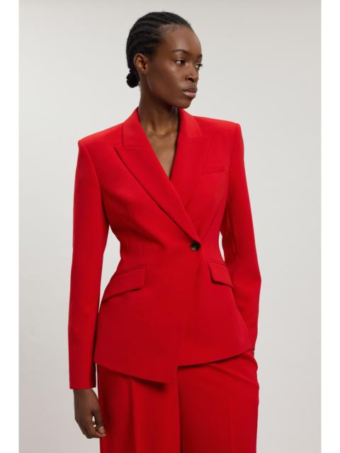 KAREN MILLEN Compact Viscose Single Breasted Tailored Blazer