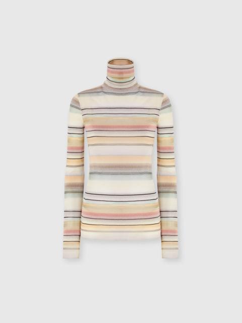 Missoni Striped high-neck sweater