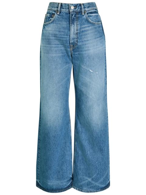 Acne Studios Distressed Wide-leg Jeans