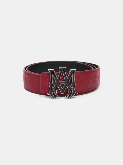 AMIRI MA QUAD LEATHER 4CM BELT