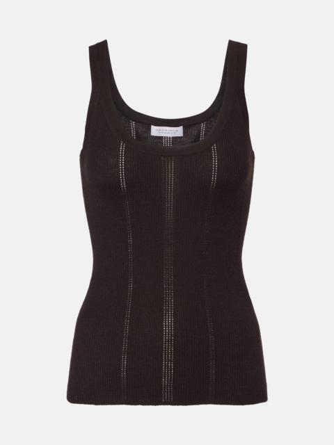 GABRIELA HEARST Pointelle wool tank top