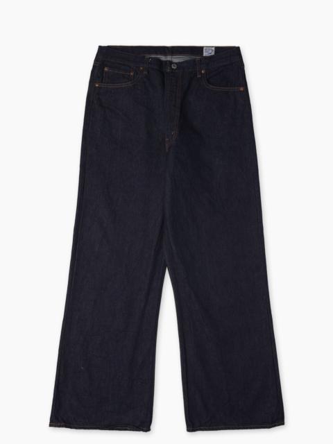 orSlow ORSLOW WIDE FLARE DENIM ONE WASH INDIGO