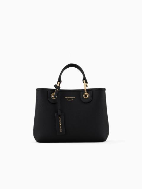 EMPORIO ARMANI Small MyEA shopper bag with deer print