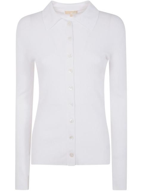 MICHAEL KORS fine-ribbed cardigan
