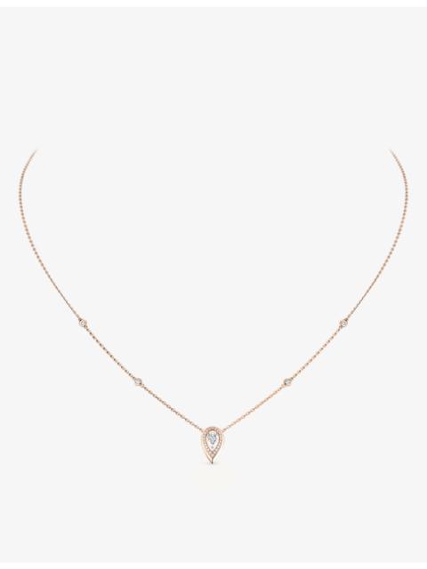 MESSIKA Fiery Gold and 0.10ct Diamond Necklace