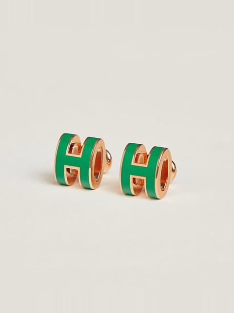 Hermès Mini Pop H earrings