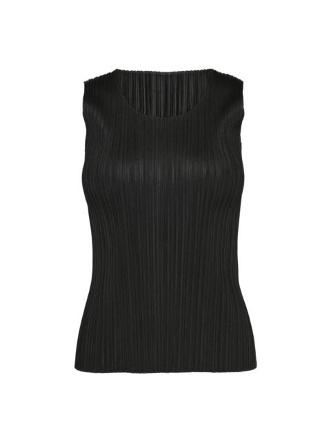 Pleats Please Issey Miyake Basics Pleated Tank Top