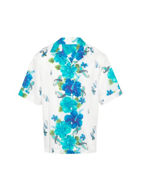 Etro floral-print cotton shirt