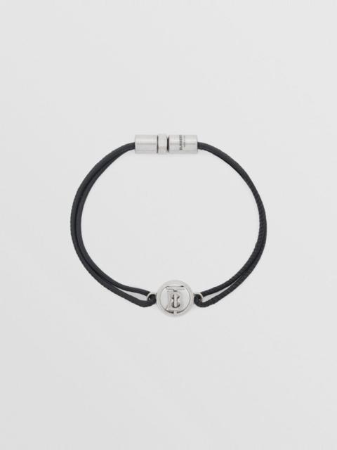 Burberry Monogram Motif Suede Cord Bracelet