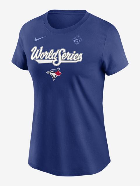 Nike Toronto Blue Jays 2025 World Series Participant Authentic Collection Women's Nike MLB T-Shirt