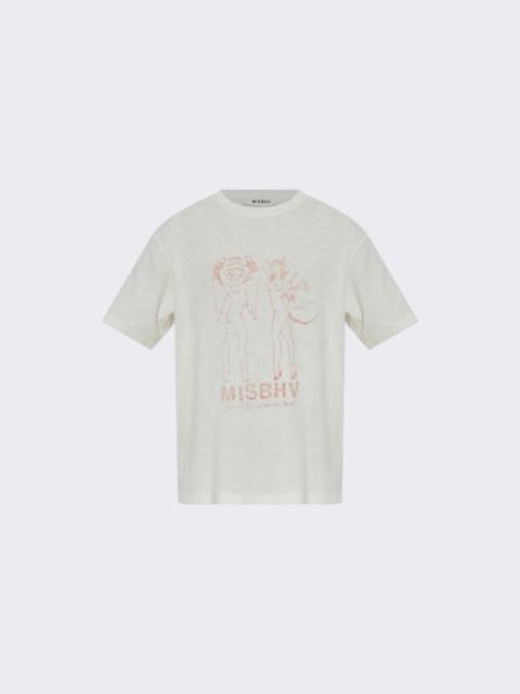 MISBHV Devil & Angel Tee Off White