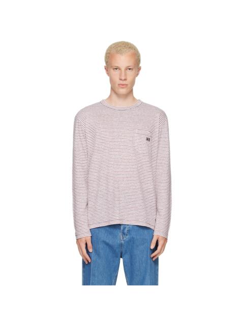 WALES BONNER White & Red Hour T-shirt