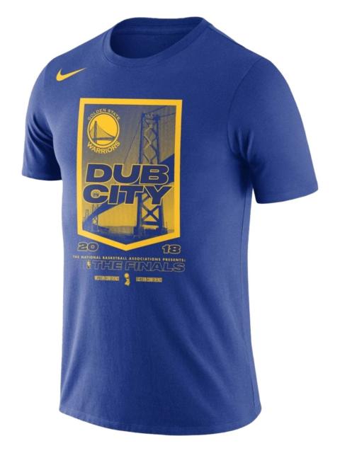 Nike NBA Gs Warriors 2018 NBA Finals Bound City Dna T-shirt