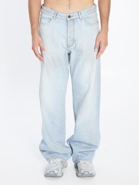 Balenciaga Distressed Relaxed Jeans