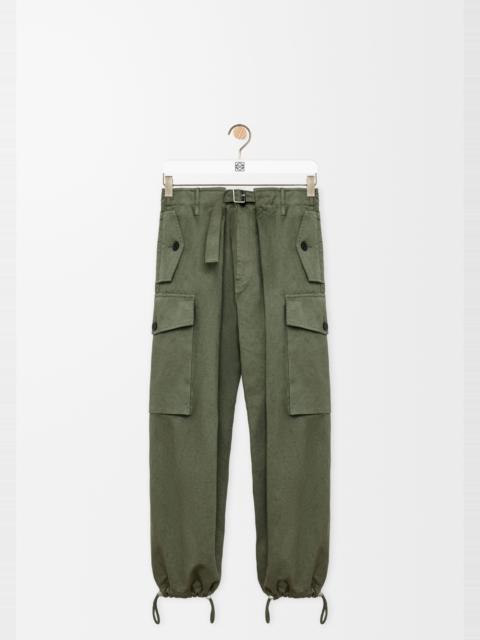 Loewe Cargo trousers in cotton