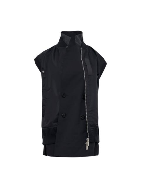 sacai Nylon Twill Suiting Vest