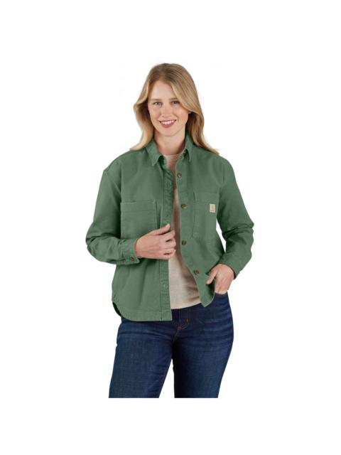 Carhartt Women's Montana Rugged Flex® Loose Fit Heavyweight Duck Overshirt