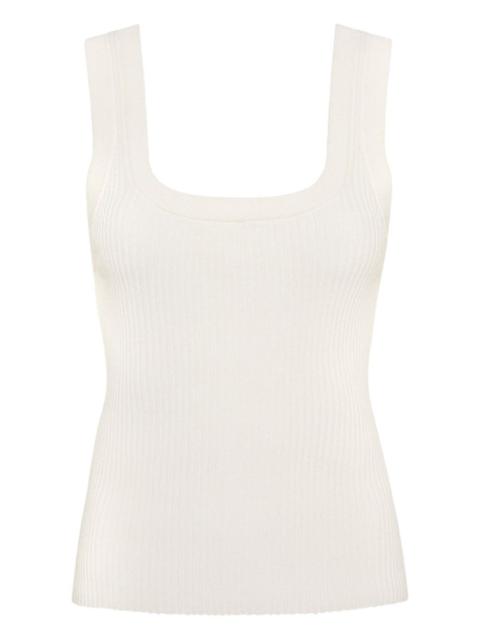 Aje. Bronte ribbed tank top